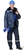 Костюм "СИРИУС-Рост-Норд" куртка, п/к,т-синий с васильковым тк. Оксфорд