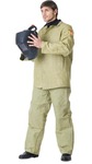Костюм сварщика: куртка, брюки брезентовый с налокотниками и  наколенниками (ГОСТ)