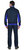 Костюм СИРИУС-КАРАТ-РОСС куртка, брюки темно-синий с васильковым, 80% х/б, пл.  260 г/кв.м