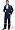 Костюм СИРИУС-ПРАКТИК-ЛЮКС-РОСС куртка, п/к т.синий с васильк. 80% х/б, пл. 260 г/кв.м
