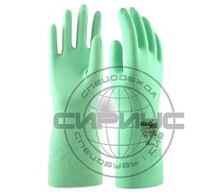 Перчатки "КОНТАКТ" L-F-02 р.S,M,L,XL (латекс, хлопковый слой, толщ.0,52мм, дл.320мм) Manipula